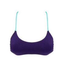 Góra stroju pływackiego damska aqua-sport lana nui flami. Fioletowe bikini damskie AQUA-SPORT, bez wzorów. Za 40.99 zł.