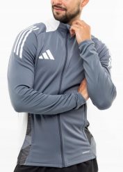 Bluza męska adidas Tiro 24 Competition Training. Szare bluzy z kapturem męskie Adidas, m, z poliesteru. Za 195.99 zł.