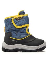 Geox Śniegowce B Flanfil Boy B Abx B263VE 0CEFU C4K2V S Niebieski. Niebieskie buty zimowe chłopięce Geox, z materiału. Za 409.99 zł.