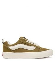 Vans Tenisówki Knu Skool VN000D22OVB1 Zielony. Zielone trampki i tenisówki męskie Vans, bez wzorów, ze skóry, bez zapięcia. Za 399.99 zł.