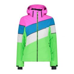 Kurtka damska narciarska CMP 32W0236. Fioletowe kurtki damskie CMP, l, bez wzorów, bez kaptura, narciarskie. W wyprzedaży za 734.99 zł.