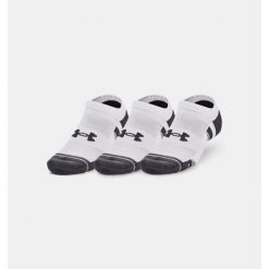 Skarpety sportowe Under Armour 1379526 3-pak. Czarne skarpetki damskie Under Armour, bez wzorów. W wyprzedaży za 39.90 zł.