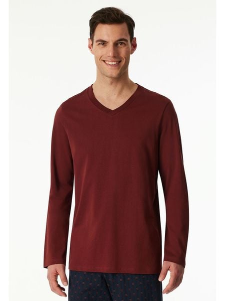 Schiesser Koszulka piżamowa w kolorze czerwonym rozmiar: 50. Czerwone piżamy męskie Schiesser, bez wzorów, z bawełny, bez ramiączek. Za 86.99 zł.