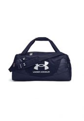 Torba sportowa unisex Under Armour Undeniable 5.0 Duffle M. Niebieskie torby męskie na ramię Under Armour, bez wzorów, z materiału, na ramię. Za 218.05 zł.