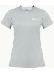 Jack Wolfskin Koszulka funkcyjna "Prelight Chill" w kolorze szarym rozmiar: L. Szare bluzki sportowe damskie Jack Wolfskin, l, bez wzorów, z materiału, bez ramiączek. Za 166.88 zł.