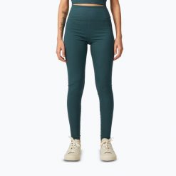 Legginsy Girlfriend Collective Rib. Zielone legginsy damskie GIRLFRIEND COLLECTIVE, bez wzorów. Za 279.99 zł.