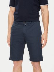 Pierre Cardin Szorty materiałowe C3 34770.5002 Granatowy Regular Fit. Niebieskie szorty męskie Pierre Cardin, z bawełny, bez kołnierzyka. Za 249.99 zł.