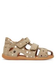 Froddo Sandały Dallas G2150200-9 S Beżowy. Brązowe sandały dziewczęce Froddo, ze skóry, bez zapięcia. Za 189.99 zł.