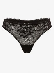 Calvin Klein Stringi Kobiety Sztuczne włókno czarny, XS. Czarne stringi damskie CALVIN KLEIN, xs, bez wzorów, z koronki. Za 119.95 zł.