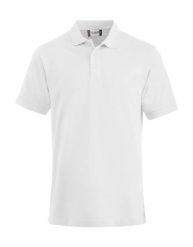 Clique koszulka polo Lincoln z czesaną bawełną – klasyczny krój, biały – white. Białe koszulki polo męskie CLIQUE, m, bez wzorów, z bawełny, bez ramiączek. Za 135.82 zł.