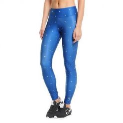 Legginsy sportowe Reebok LTHS AB2362. Niebieskie legginsy damskie Reebok, s, bez wzorów, z elastanu. Za 99.00 zł.