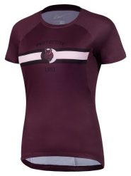 Protective Koszulka kolarska w kolorze czerwonym rozmiar: 44. Czerwone bluzki sportowe damskie Protective, bez wzorów, z materiału, bez ramiączek. Za 149.31 zł.