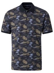 CASAMODA Koszulka polo w kolorze granatowym rozmiar: XXL. Niebieskie koszulki polo męskie CASAMODA, xxl, bez wzorów, z bawełny, bez ramiączek. Za 92.21 zł.