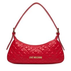 Torebka LOVE MOSCHINO. Czerwone torebki klasyczne damskie Love Moschino, bez wzorów, bez dodatków. Za 549.99 zł.