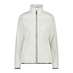 Kurtka damska CMP High Loft. Białe kurtki damskie CMP, bez wzorów, bez kaptura. W wyprzedaży za 325.15 zł.