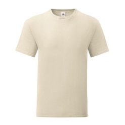 Kultowa Koszulka Unisex Dla Dorosłych. Brązowe bluzki damskie Fruit of the Loom, m, bez wzorów, sportowe, bez kołnierzyka, bez ramiączek. Za 29.99 zł.