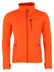 Peak Mountain Kurtka polarowa "Climo" w kolorze pomarańczowym rozmiar: XXL. Pomarańczowe kurtki męskie Peak Mountain, xxl, bez wzorów, z materiału, bez kaptura. Za 170.07 zł.