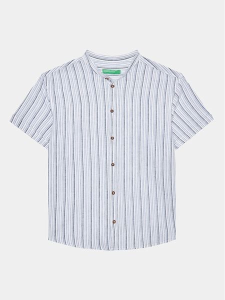 United Colors Of Benetton Koszula 56GYCQ01E Kolorowy Regular Fit. Koszule chłopięce United Colors Of Benetton, bez wzorów, z bawełny, bez kołnierzyka, bez ramiączek. Za 89.99 zł.