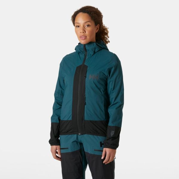 Damska wodoodporna kurtka z kapturem Helly Hansen W Odin Bc Lt. Zielone kurtki damskie Helly Hansen, l, z kapturem. Za 1,152.50 zł.