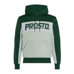 Bluza męska PROSTO Hoodie Quazz. Zielone bluzy bez kaptura męskie Prosto., m. Za 229.99 zł.