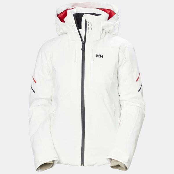 Kurtka narciarska damska Helly Hansen W Alphelia Infinity Jacket. Białe kurtki damskie Helly Hansen, l, bez wzorów, bez kaptura, narciarskie, primaloft. Za 1,925.00 zł.