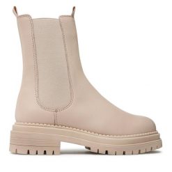 Sztyblety Lasocki. Brązowe botki damskie Lasocki, bez obcasa, na płaskiej podeszwie, bez zapięcia. Za 159.99 zł.