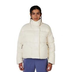 Damska kurtka puchowa Rossignol Aretu. Białe kurtki damskie Rossignol, bez wzorów, z puchu, bez kaptura. Za 1,051.50 zł.
