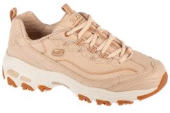 Buty sportowe Sneakersy damskie, D'Lites - Good Neutral. Brązowe buty sportowe na co dzień damskie Skechers, bez wzorów, z materiału, trekkingowe. Za 299.99 zł.
