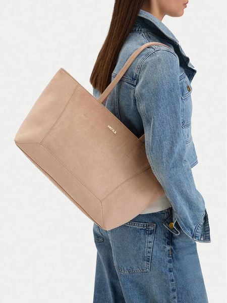 MEXX Torebka CEO-MEXX-L-003-10 Beżowy. Brązowe torebki klasyczne damskie Mexx, bez wzorów, z materiału, bez dodatków. Za 229.99 zł.