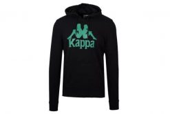 Kappa Authentic Zimim, męska bluza. Czarne bluzy sportowe męskie Kappa, m, z bawełny. Za 139.99 zł.
