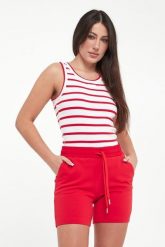 Top damski prążkowany Telma JOOP!. Topy damskie Joop!, l, bez wzorów, prążkowane, bez kołnierzyka. Za 289.00 zł.