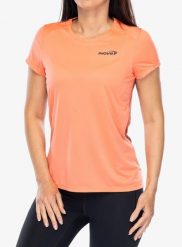 Koszulka biegowa damska Inov-8 Performance Short Sleeve. Czerwone t-shirty damskie Inov-8, l, bez wzorów, z poliesteru, bez kołnierzyka. Za 170.49 zł.