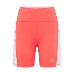 Szorty damskie Kari Traa Linnea. Czerwone szorty damskie Kari Traa, bez wzorów. Za 351.00 zł.