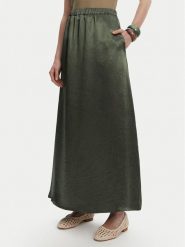 Max Mara Leisure Spódnica trapezowa Nuevo 2516101028 Zielony Regular Fit. Zielone spódniczki damskie Max Mara Leisure, bez wzorów, z acetatu, trapezowe. Za 669.99 zł.