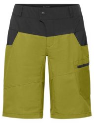 Spodenki rowerowe z wyściełaną wkładką M Qimsa Shorts II. Zielone szorty męskie Vaude, bez wzorów, z materiału, biznesowe. Za 559.00 zł.