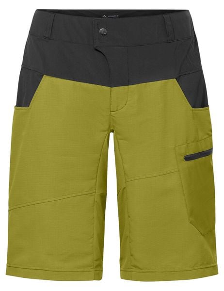 Radhose mit gepolstertem Einsatz M Qimsa Shorts II. Zielone szorty męskie Vaude, bez wzorów, biznesowe. Za 559.00 zł.
