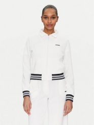 Guess Bluza V5GQ03 KCYF2 Biały Regular Fit. Białe bluzy bez kaptura damskie Guess, s, z syntetyku. Za 249.99 zł.