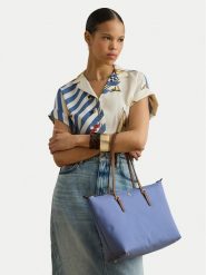 LAUREN RALPH LAUREN Torebka 431916737047 Niebieski. Niebieskie torebki klasyczne damskie Lauren Ralph Lauren, bez wzorów, z materiału, bez dodatków. Za 609.99 zł.