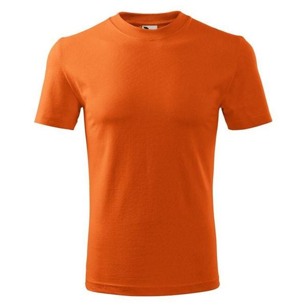 Klasyczna Koszulka Unisex Dla Dorosłych. Brązowe bluzki damskie ALDER, bez wzorów, klasyczne, bez kołnierzyka, bez ramiączek. Za 52.99 zł.