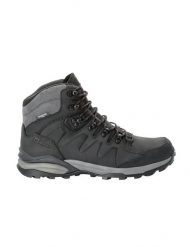 Buty trekkingowe męskie Jack Wolfskin Refugio Prime Texapore Mid. Czarne buty trekkingowe męskie Jack Wolfskin, na zimę, z materiału, za kostkę, bez zapięcia, trekkingowe. Za 789.99 zł.