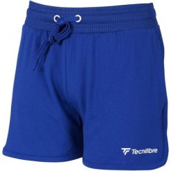Spodenki tenisowe damskie Tecnifibre Lady Short. Niebieskie szorty damskie TECNIFIBRE, bez wzorów, sportowe. Za 99.00 zł.