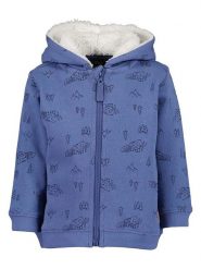 Blue Seven Bluza w kolorze niebieskim rozmiar: 86. Niebieskie bluzy i bluzki niemowlęce Blue Seven, bez wzorów, z bawełny, bez ramiączek, bez kaptura. Za 43.78 zł.