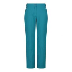 Spodnie narciarskie dla kobiet CMP Stretch. Zielone spodnie dresowe damskie CMP, l, bez wzorów. Za 539.99 zł.