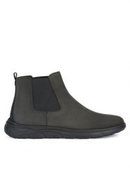 Geox Sztyblety U Portello U36E1A 022EK C6372 Brązowy. Brązowe sztyblety męskie Geox, z materiału, bez zapięcia. Za 339.99 zł.