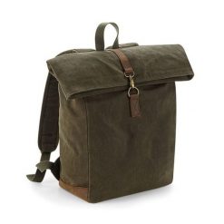 Plecak Heritage Ze Skórzanymi Akcentami. Czarne plecaki damskie QUADRA, bez wzorów, z bawełny. Za 194.99 zł.