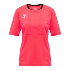 Koszulka sędziowska damska Hummel hml referee chevron. Czerwone bluzki damskie HUMMEL, s, bez wzorów, bez kołnierzyka. Za 191.00 zł.