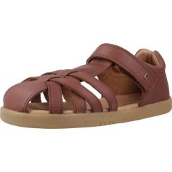 Sandały BOBUX CROSS JUMP Brązowy. Brązowe sandały damskie Bobux, bez wzorów, ze skóry, bez obcasa. Za 272.99 zł.