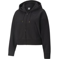 Bluza dresowa damska Puma HER. Czarne bluzy bez kaptura damskie Puma, l, z dresówki. Za 270.05 zł.