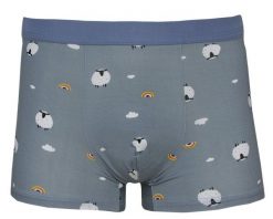 Bokserki Obcisłe, Szare w Baranki, Bawełniane, Majtki z Elastanem -ALTIES. Szare bokserki męskie Alties, bez wzorów, z bawełny. Za 35.00 zł.