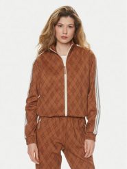 Replay Bluza W3403.000.74934 Brązowy Regular Fit. Brązowe bluzy bez kaptura damskie Replay, l, z syntetyku. Za 419.99 zł.